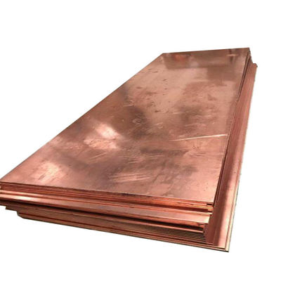 High Precision Copper Sheet Plate Metal C10200 C18150 C17510 4X8 Cu-Dhp Brass 6mm