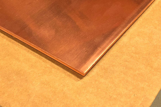 ASTM Decorative C1100 C1220 3mm Copper Sheet C2400 T2 H65 H62