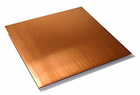 C14500 C10100 Flat Copper Sheet Plate High Precision Machining 99.9