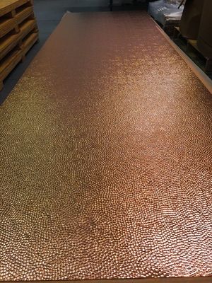 C14500 C10100 Flat Copper Sheet Plate High Precision Machining 99.9